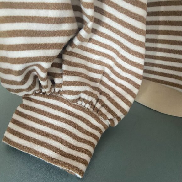 Artlove Paris Striped puffed sleeve top - size medium, twee, tomatogirl, French - Picture 5 of 14